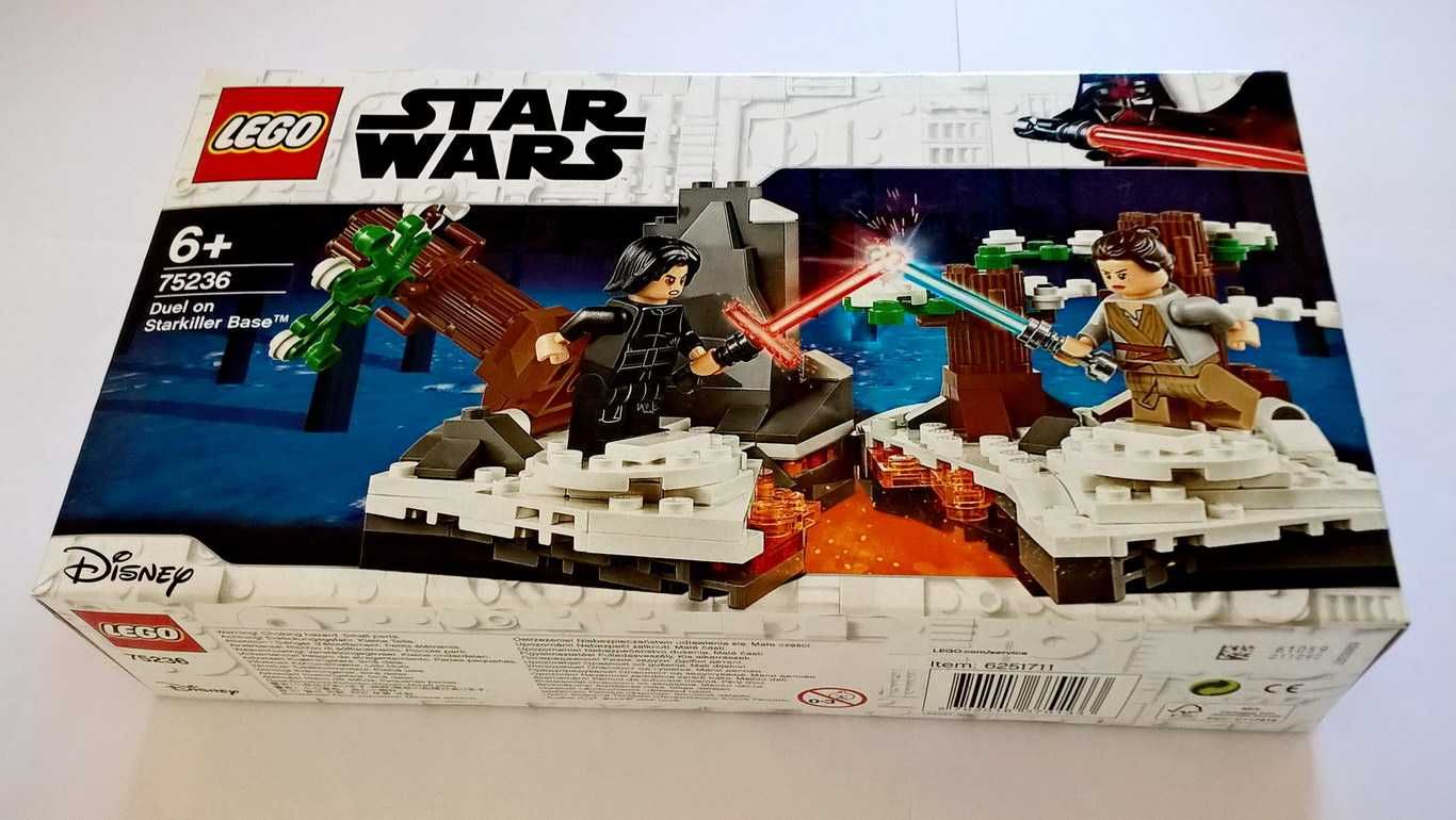 Lego Star Wars 75236 Duel on Starkiller Base selado