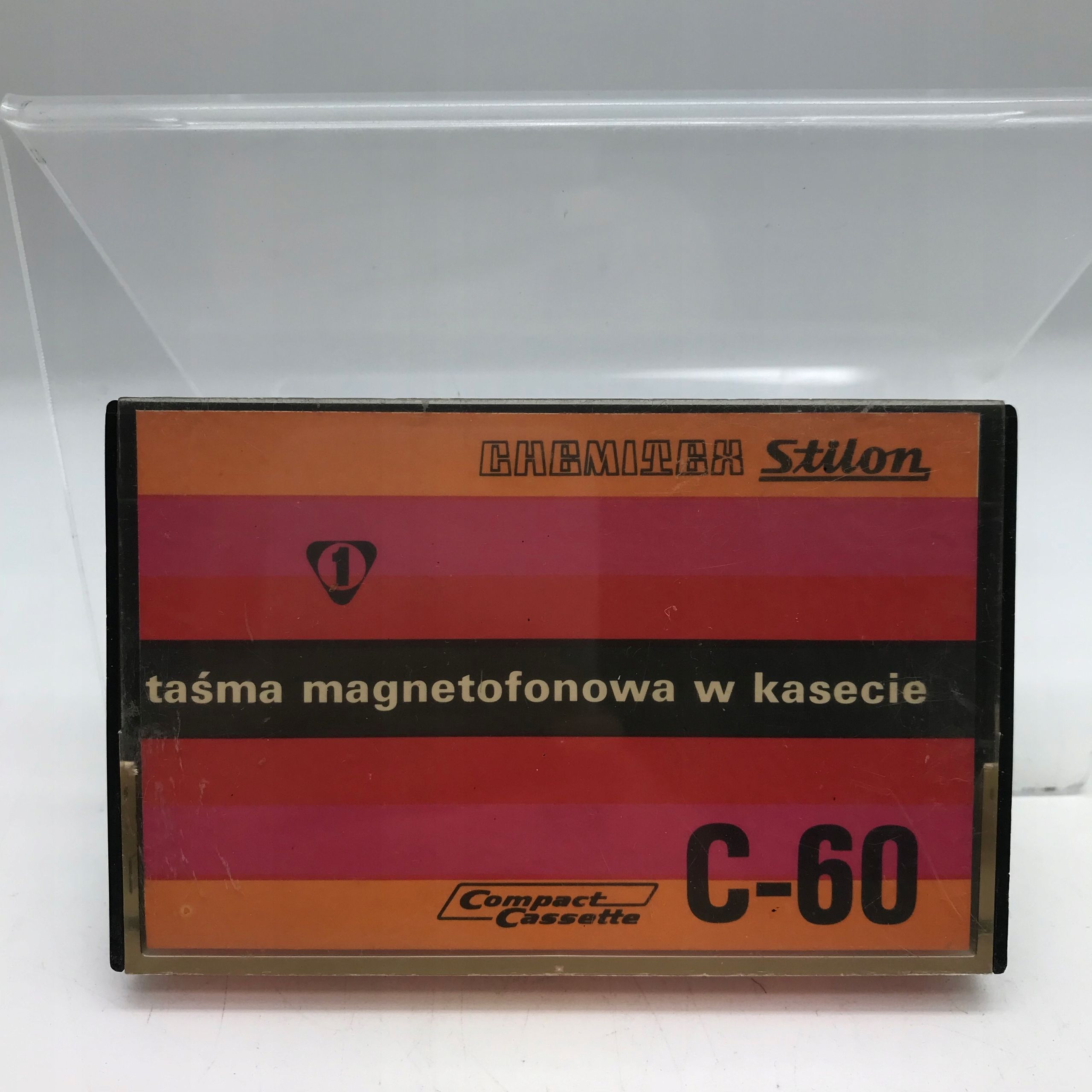 Kaseta - Kaseta magnetofonowa Stilon C-60