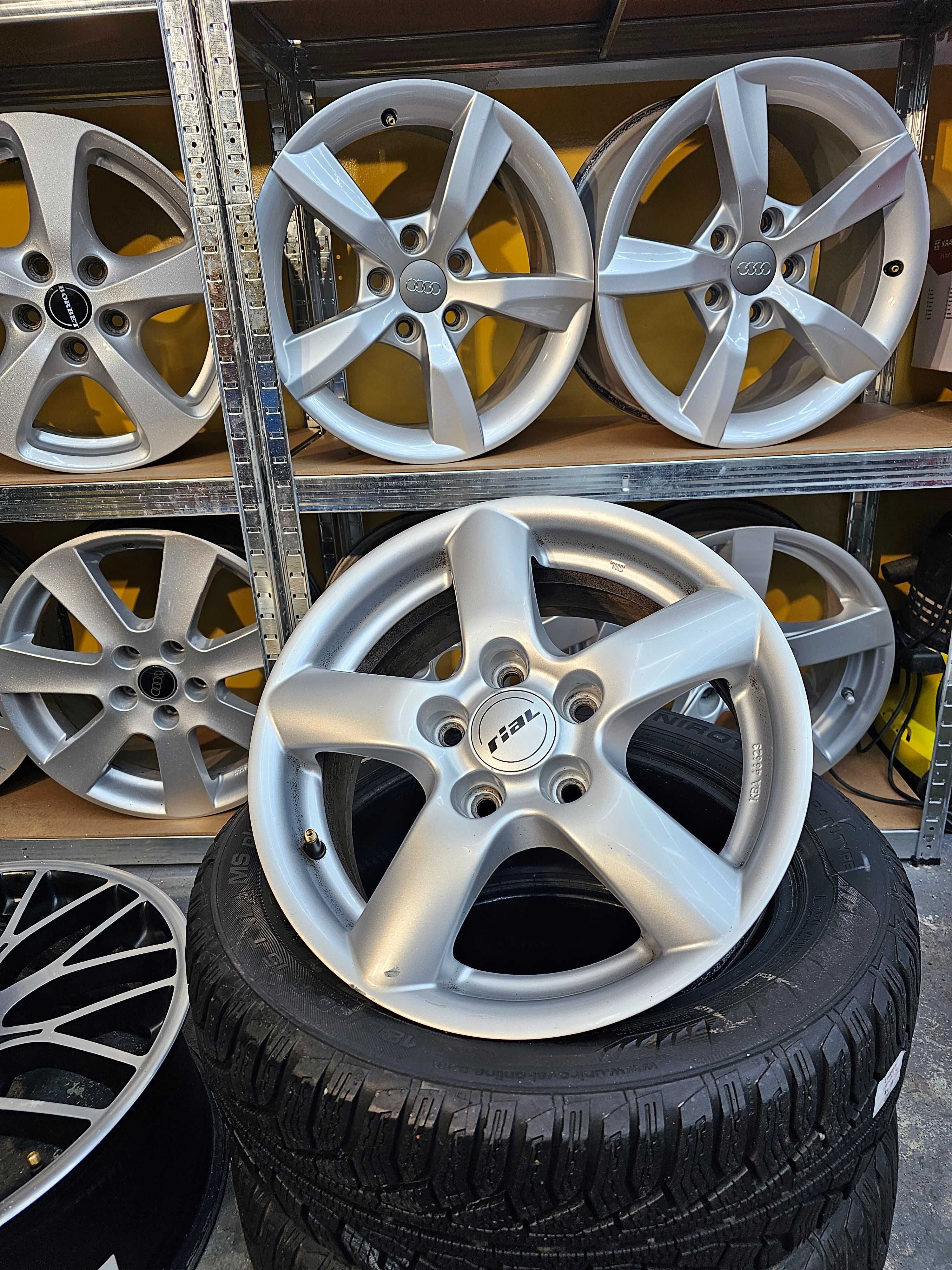 Alufelgi 5x112 /15 Rial otwór centrujący 56,7 Audi/VW/