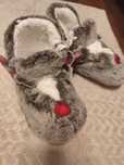 Nowe supermiękkie kapcie reniferki r. M wkładka ok. 24 cm, next