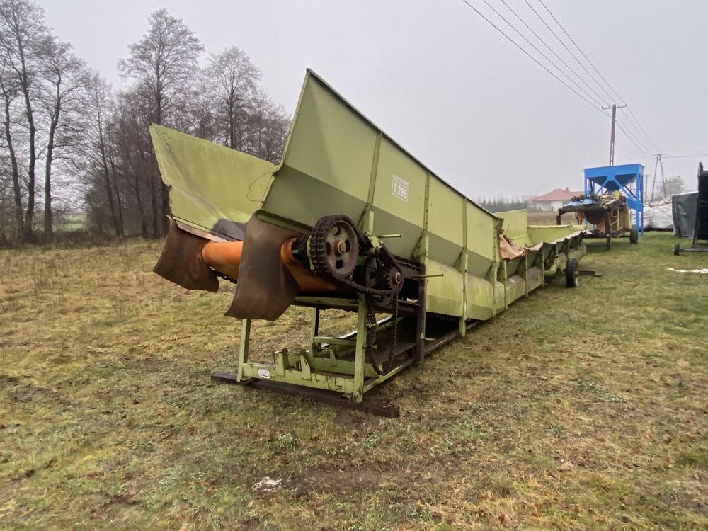 Taśmociąg Bunkier kosz przyjęciowy kosz zasypowy