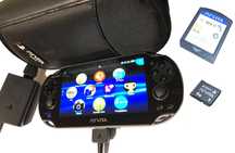 Konsola PS Vita 1104 oryg. Karta 4GB Pokrowiec Gra * Wyjątkowo piękna