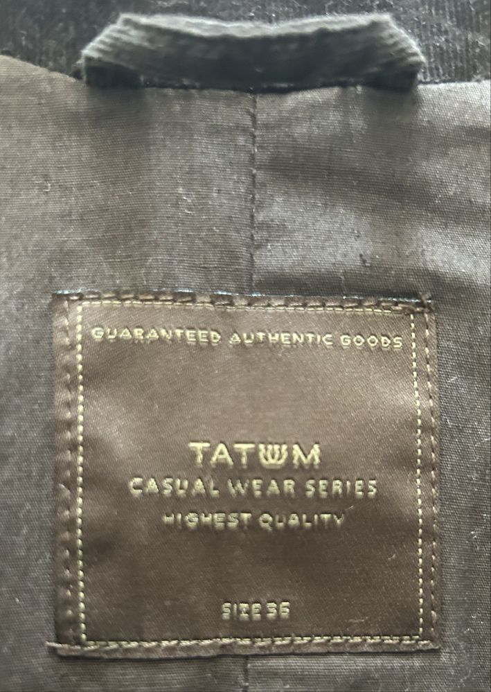 Brązowa marynarka Tatuum
