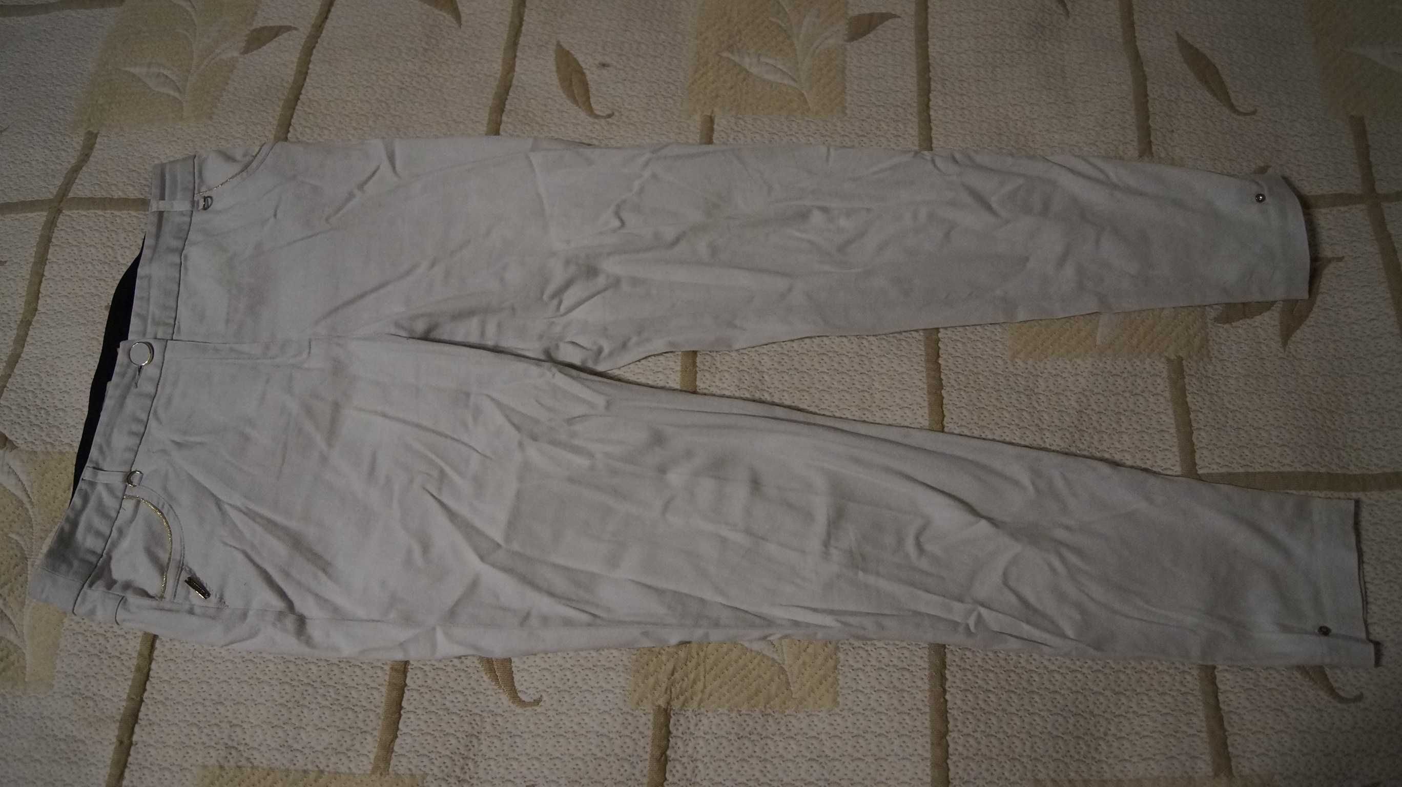 spodnie eleganckie białe Monnari r.40