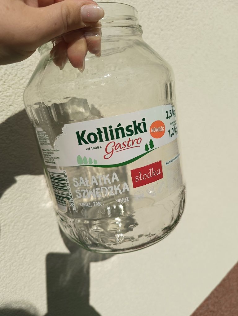 Słoiki do przetworów 3 L