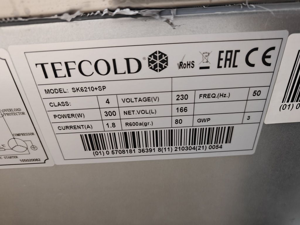 Стіл холодильник стол холодильный Tefcold