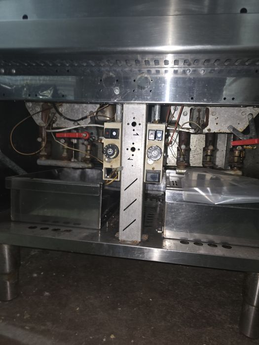 Fritadeira industrial a gaz