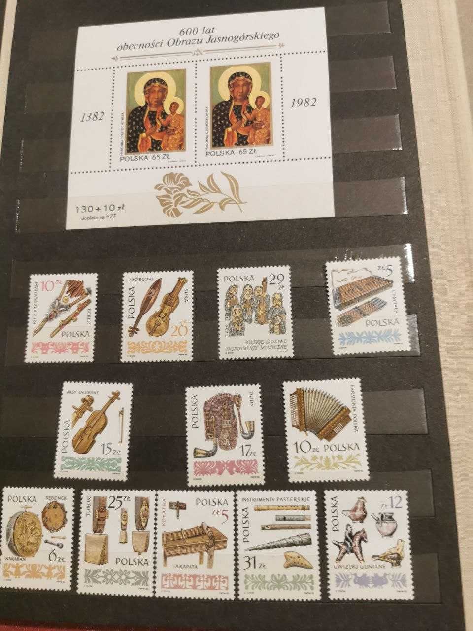 Klaser znaczki lata 70 stan idealny bez pieczątek