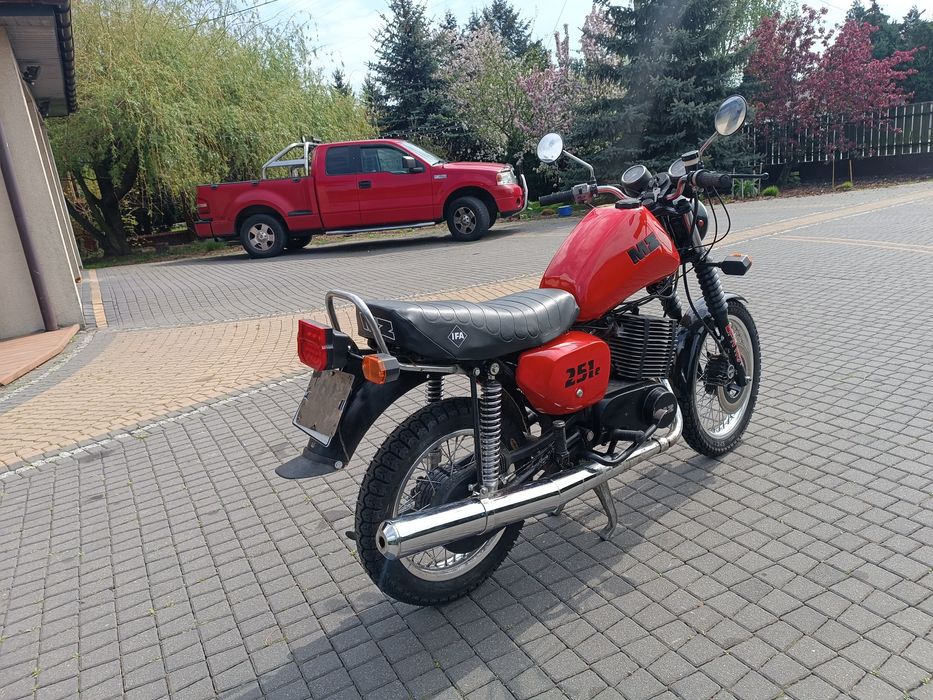 MZ etz 251 zamiana zamienię motocykl quad cross prl auto bus