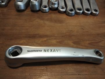 Korba Lewa Shimano Nexave Kwadrat 170 mm