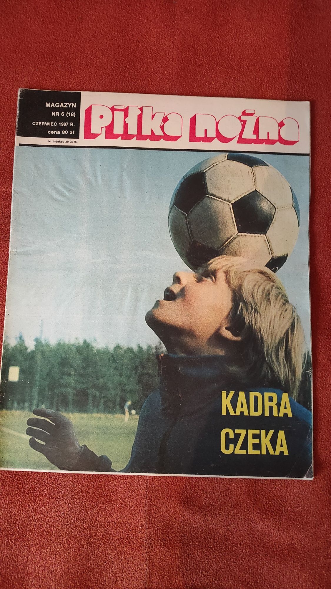 Magazyn Piłka nożna nr 6 / 1987