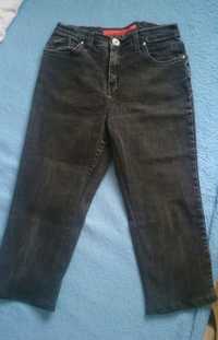 Spodnie spodenki rybaczki 3/4 jeansy dżinsy xs s m 34 36 38