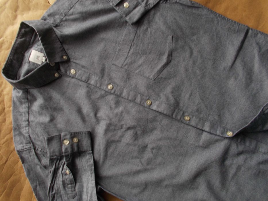 M/L RIVER ISLAND CITY Signatur Nowa Koszula Męska M/L 41 cm UK