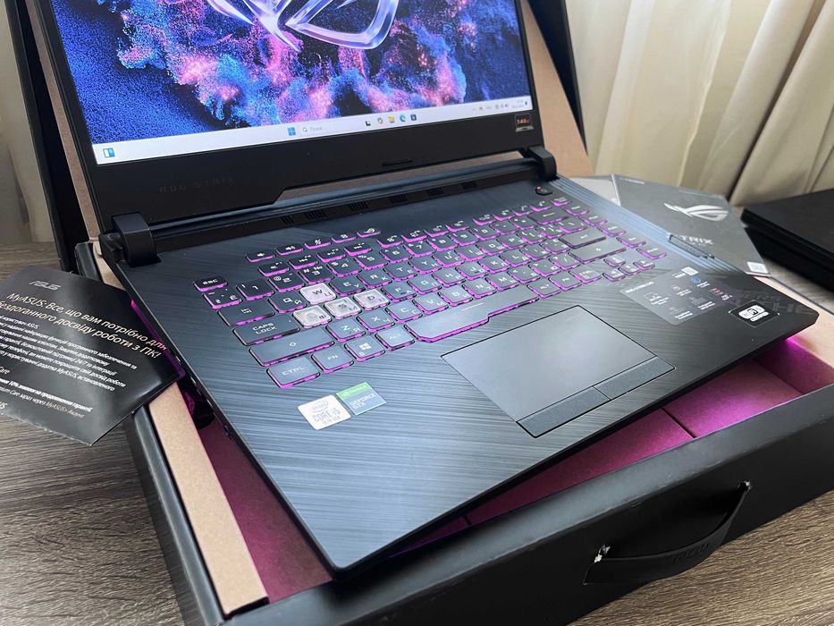 144гц! Игровой ноутбук Asus ROG Strix G15 (GTX 1660Ti , 1650 , 3050)