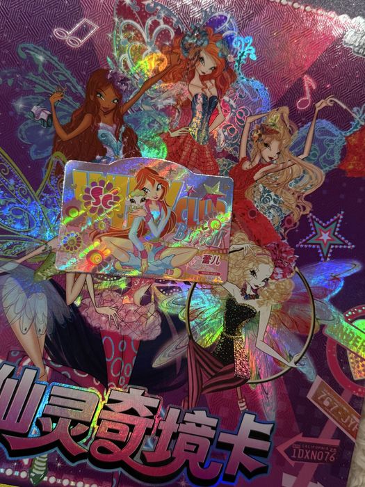 Коллекционные карты Winx