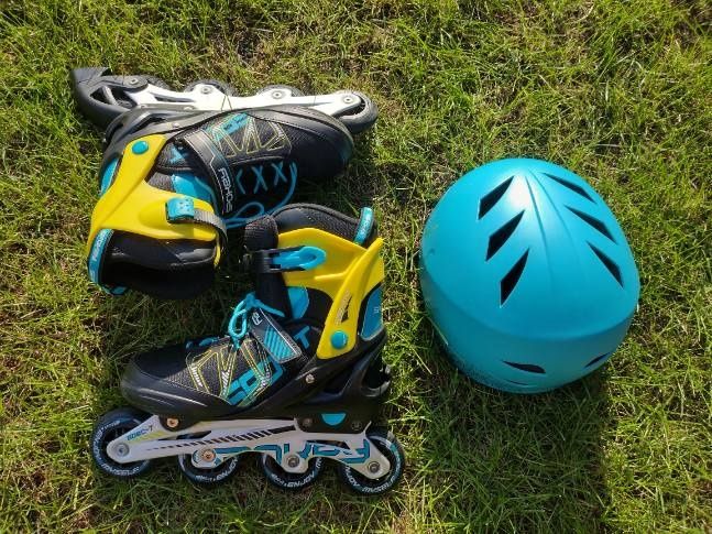 Rolki spokey abec 7 plus kask