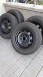 Komplet kół - felgi stalowe 15" 5x100 wraz z oponami (VW/Skoda/Seat/Au