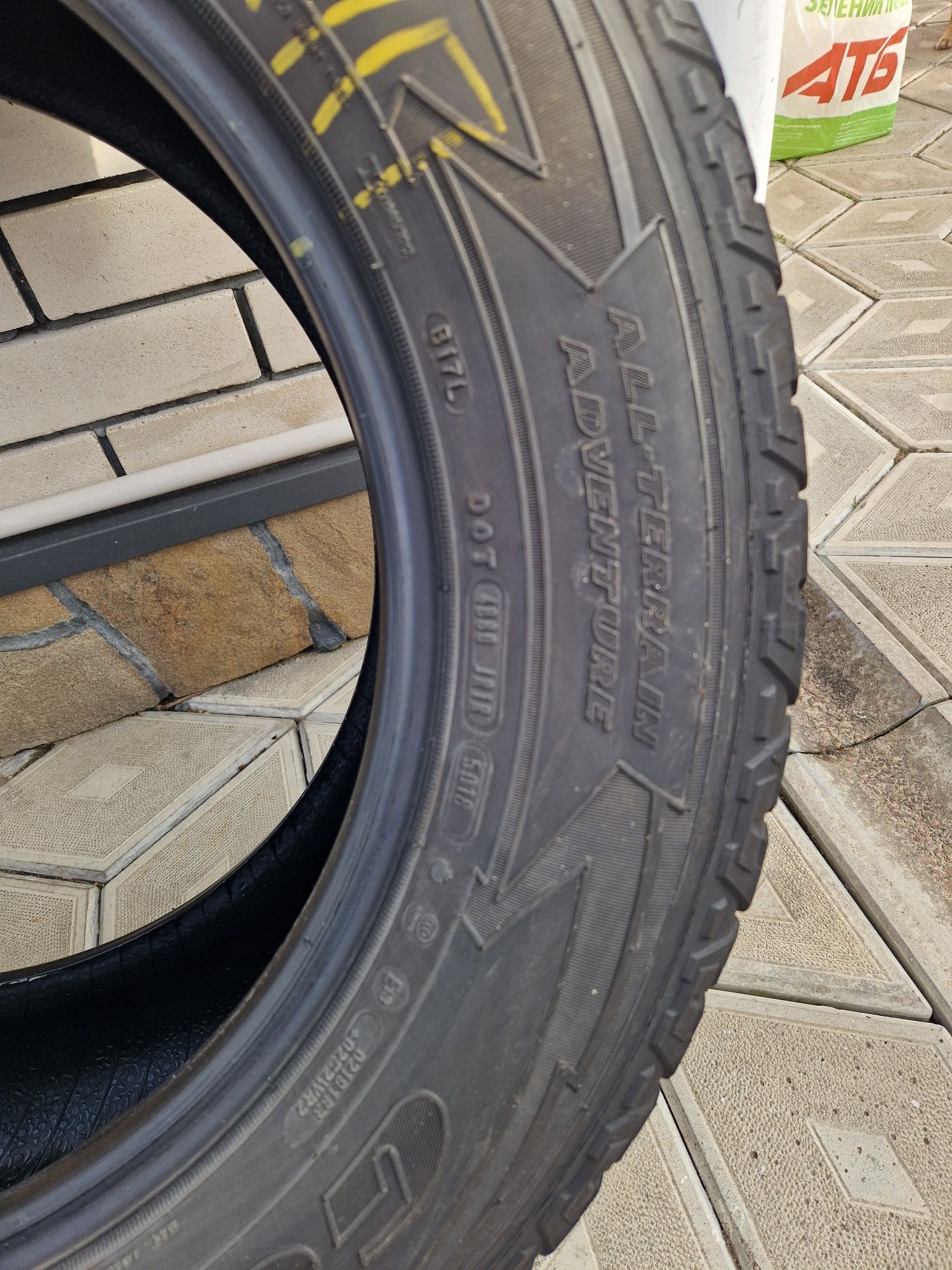 Гума goodyear 265/65/r18