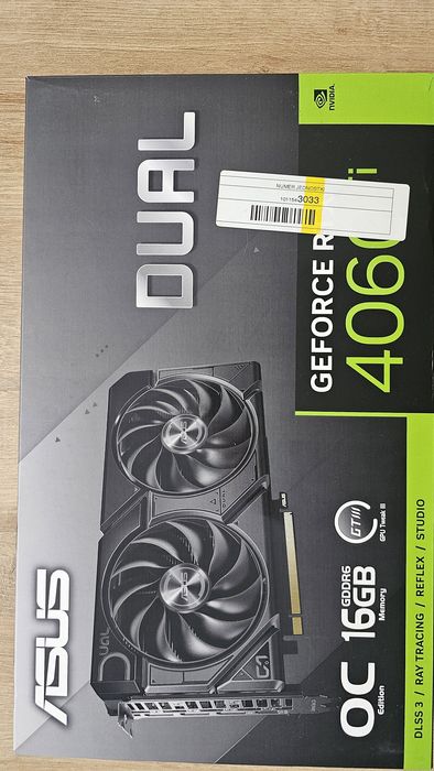 Asus dual oc edition rtx 4060 ti 16gb