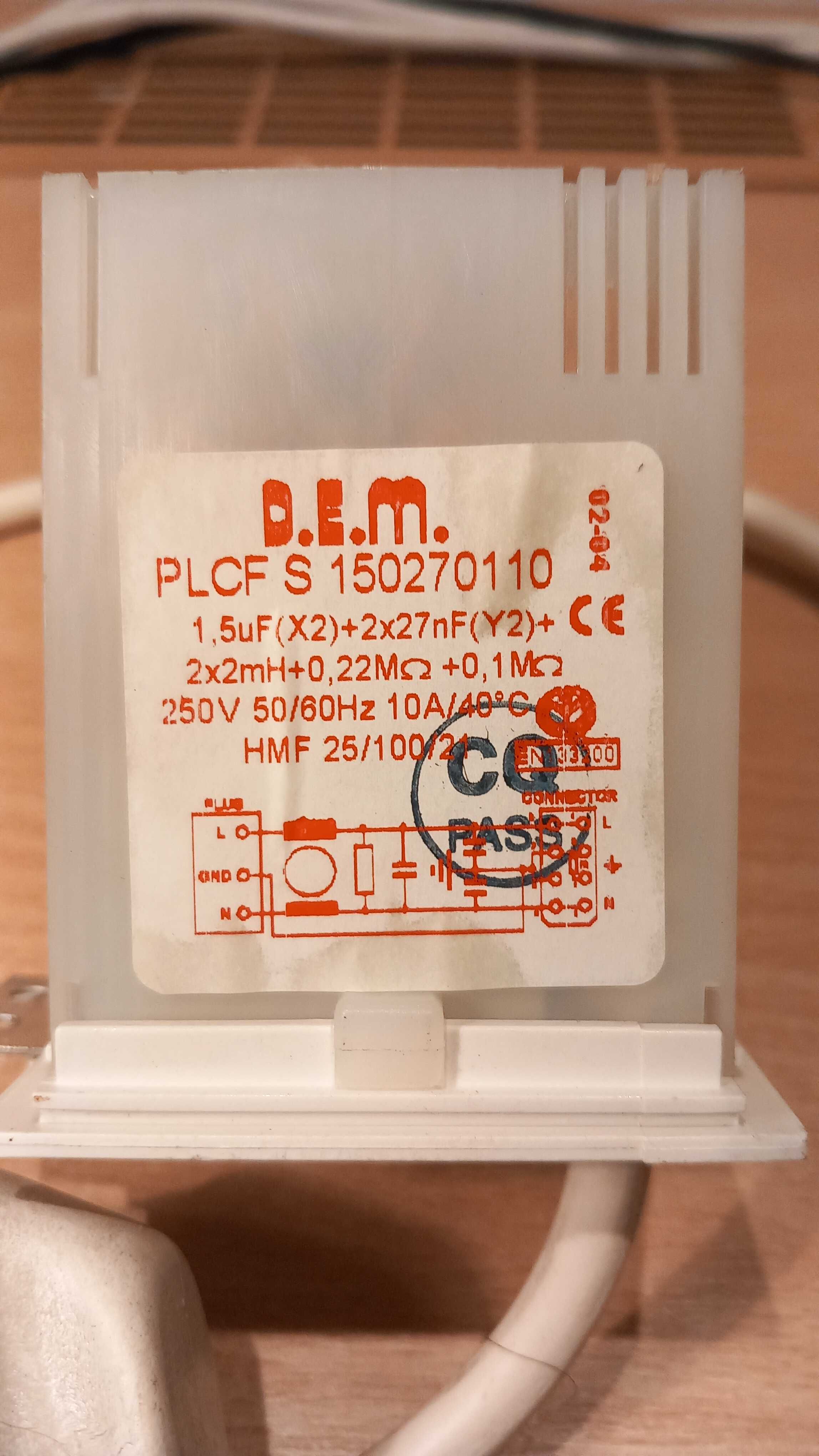 Filtr przeciwzakłóceniowy PLCF S z pralki Ariston AVSD 109 EU