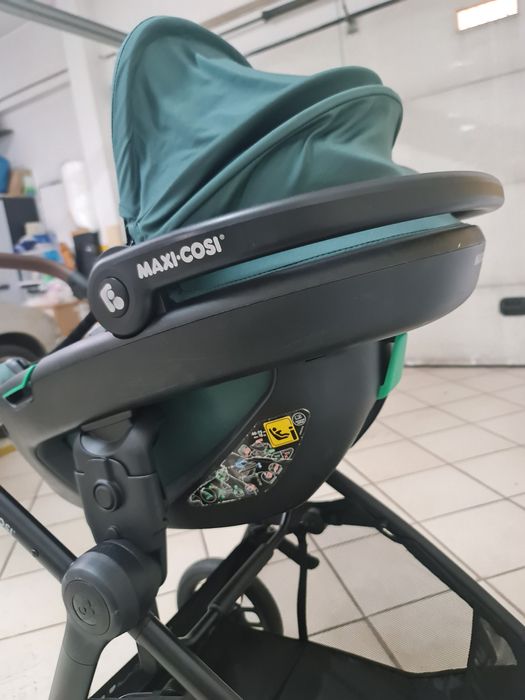 Trio Maxi Cosi Zélia 3 com Ovo Coral 360