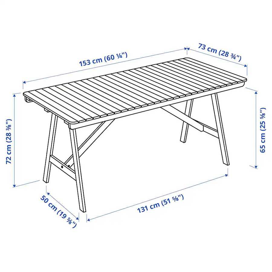Mesa ikea madeira