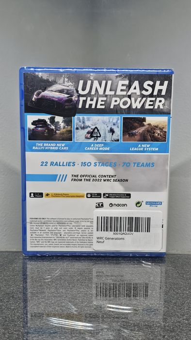 WRC Generations PS5 PlayStation 5 Novo Selado Rally Dirt