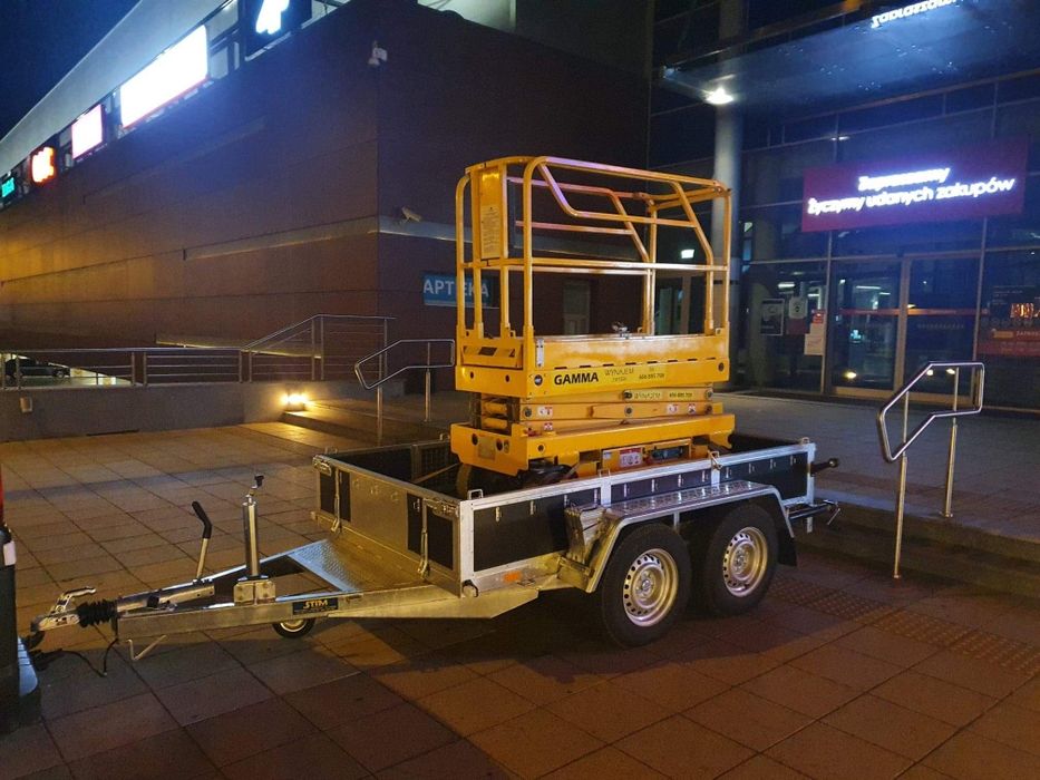 Wynajem zwyżki,zwyżka nożycowa zwyżek rusztowania Altrex, 8m rob