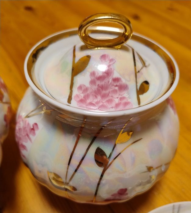 Шедевр, рідкісний сервіз Дульово, Дулево, Рожевий бузок