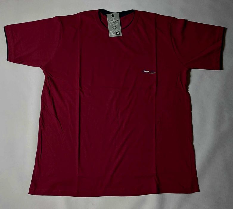 Koszulka męska t-shirt męski turecki bawełna VEGGY r. 4XL obwód 128 cm