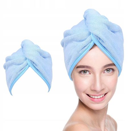 Turban Ręcznik Na Głowę Z Mikrofibry Do Włosów