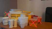 Conjunto tupperware