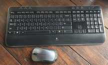 Zestaw bezprzewodowy Logitech klawiatura i myszka