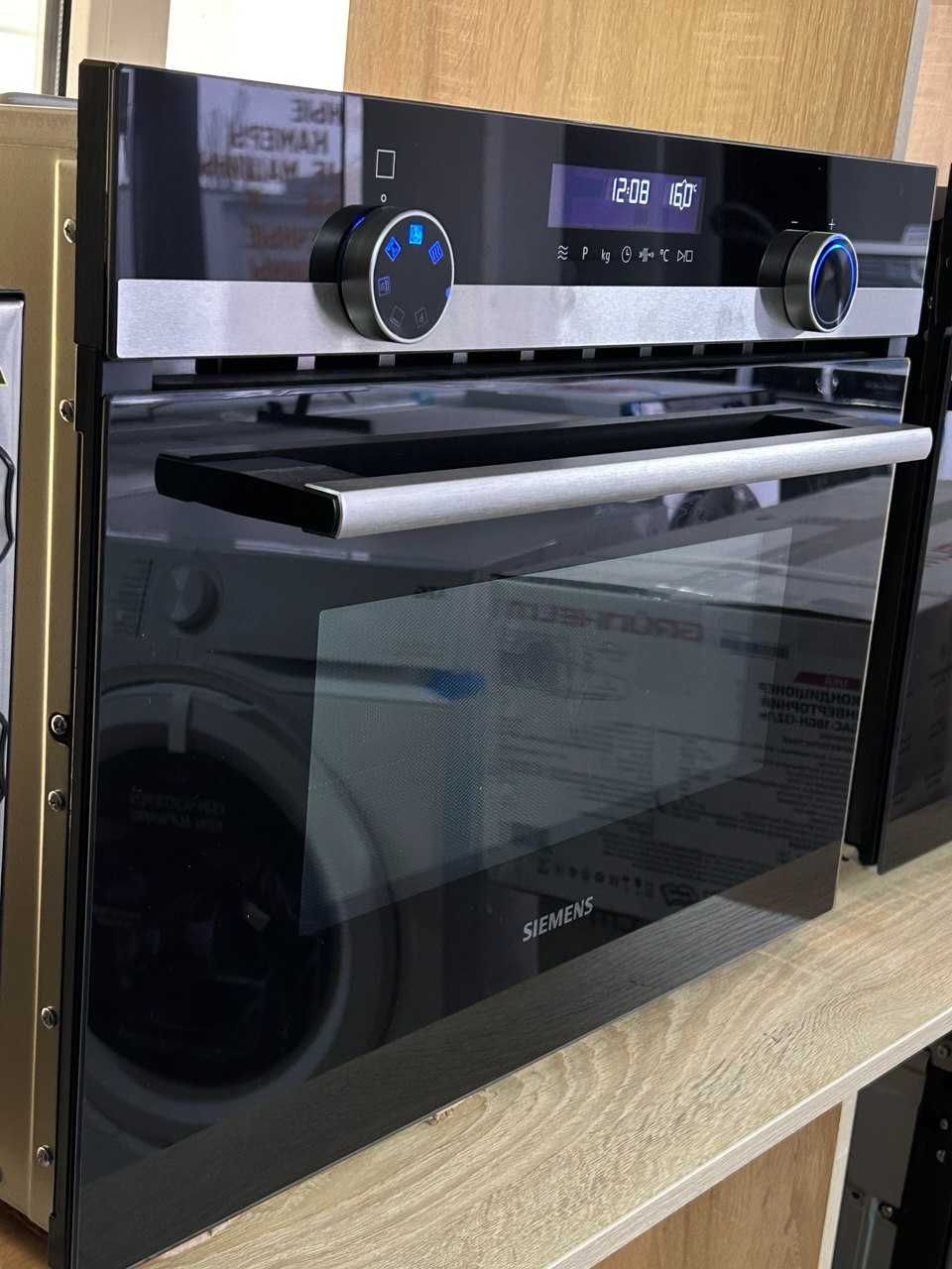 Духова шафа з мікрохвильовою піччю 2 в 1 Siemens IQ500 CM585AGS0