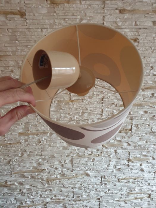 Lampa wisząca sufitowa abażur