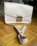 Furla Metropolis torebka crossbody Candy Rose