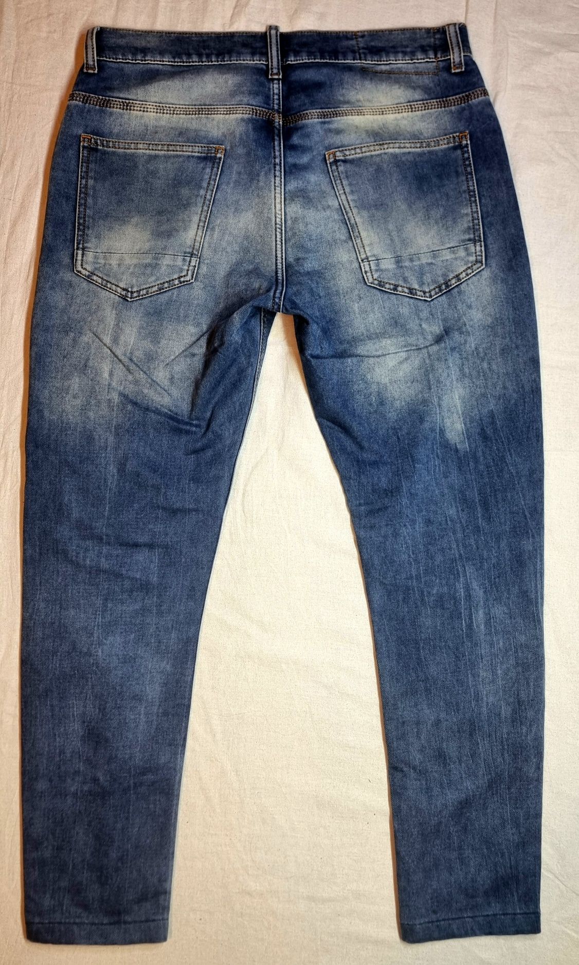 Jeans Zara Denim spodnie roz. 32 slim fit