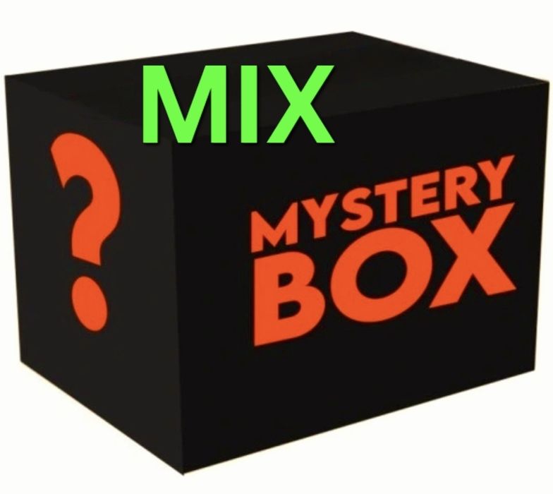 Mystery Box, Boks, Paczka niespodzianka nowe produkty, używaneWitam.
P