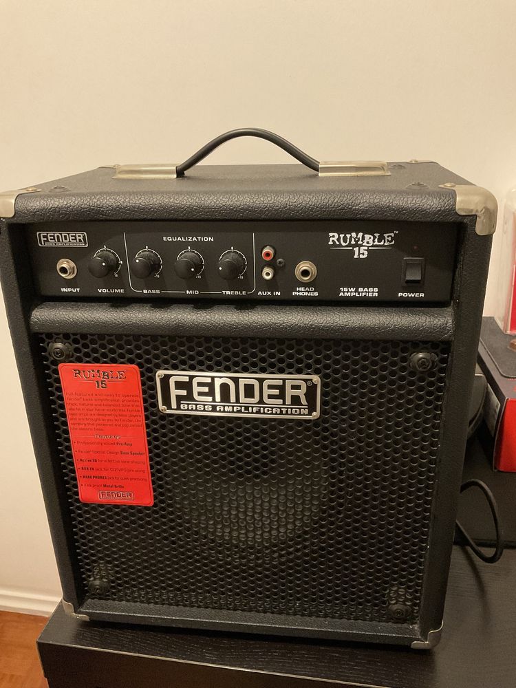 Coluna FENDER BASS AMPLIFICATION