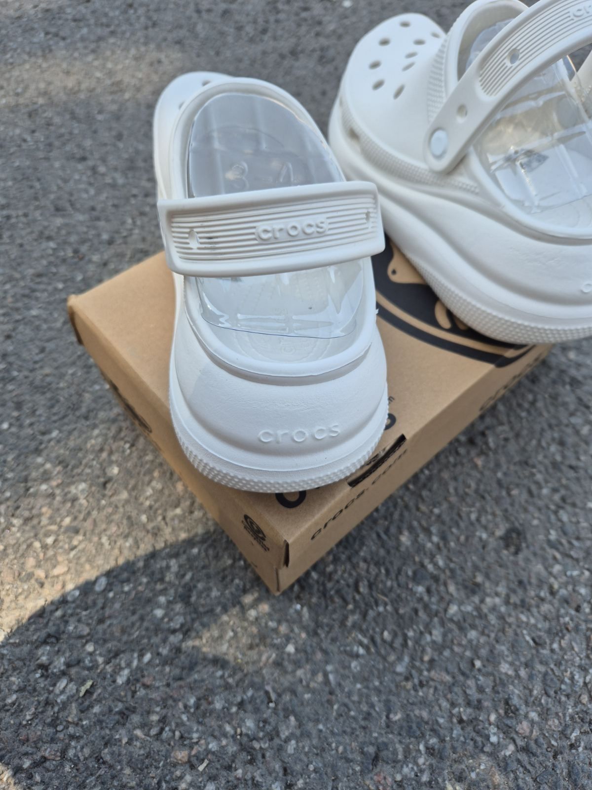 Крокси Оригінал Crush Platform White (Білі)
