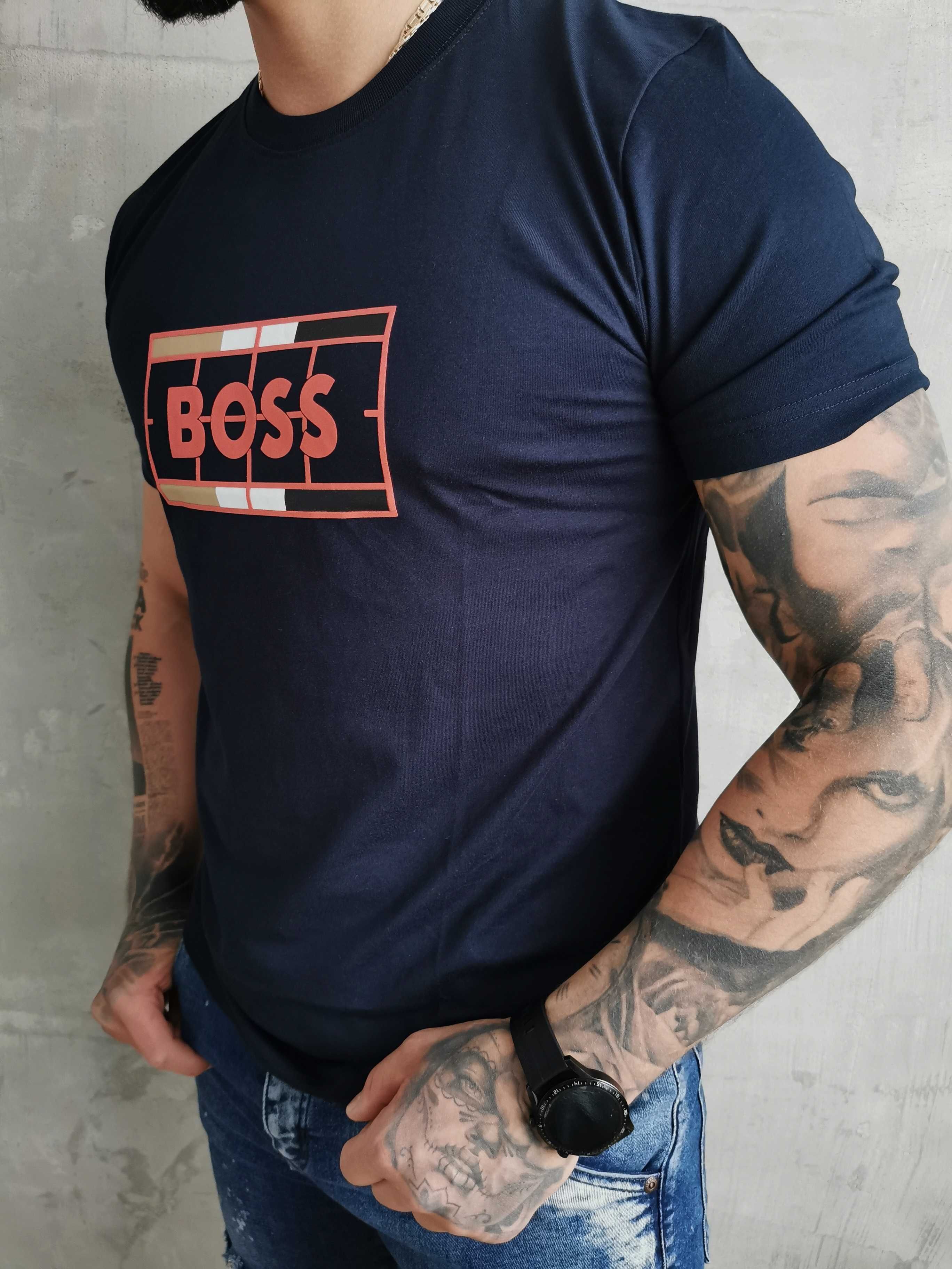 Hugo Boss koszulka męska t-shirt L, 3XL