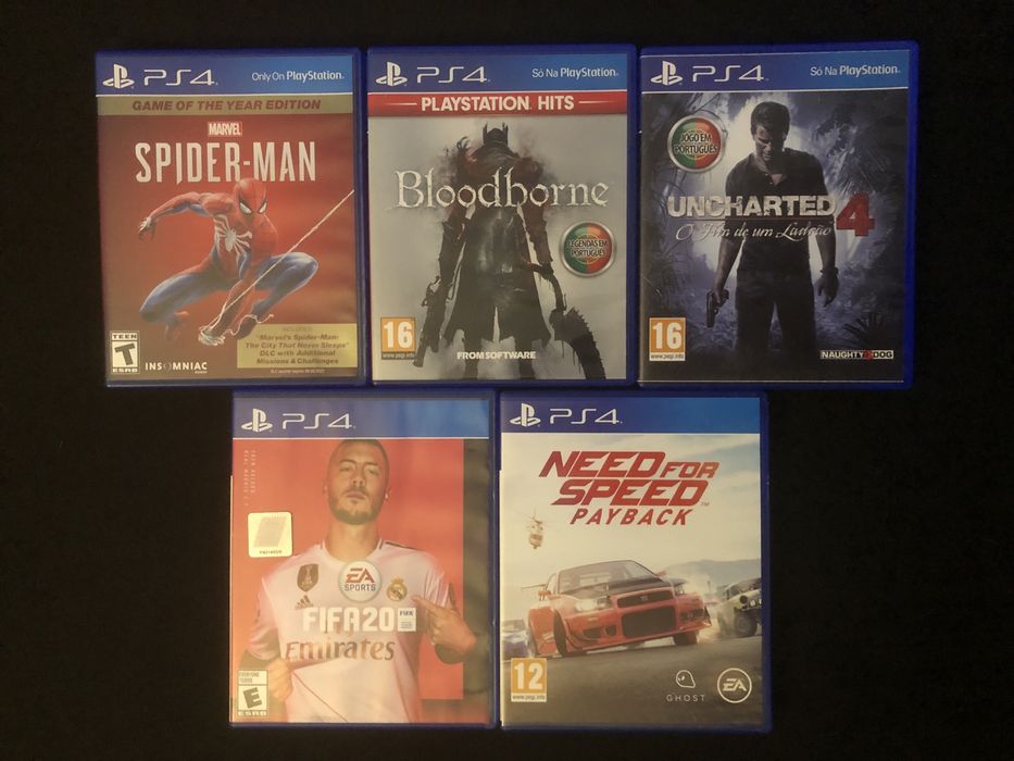 Jogos PS4 para venda