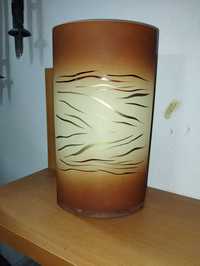 wazon szklany dekorowany