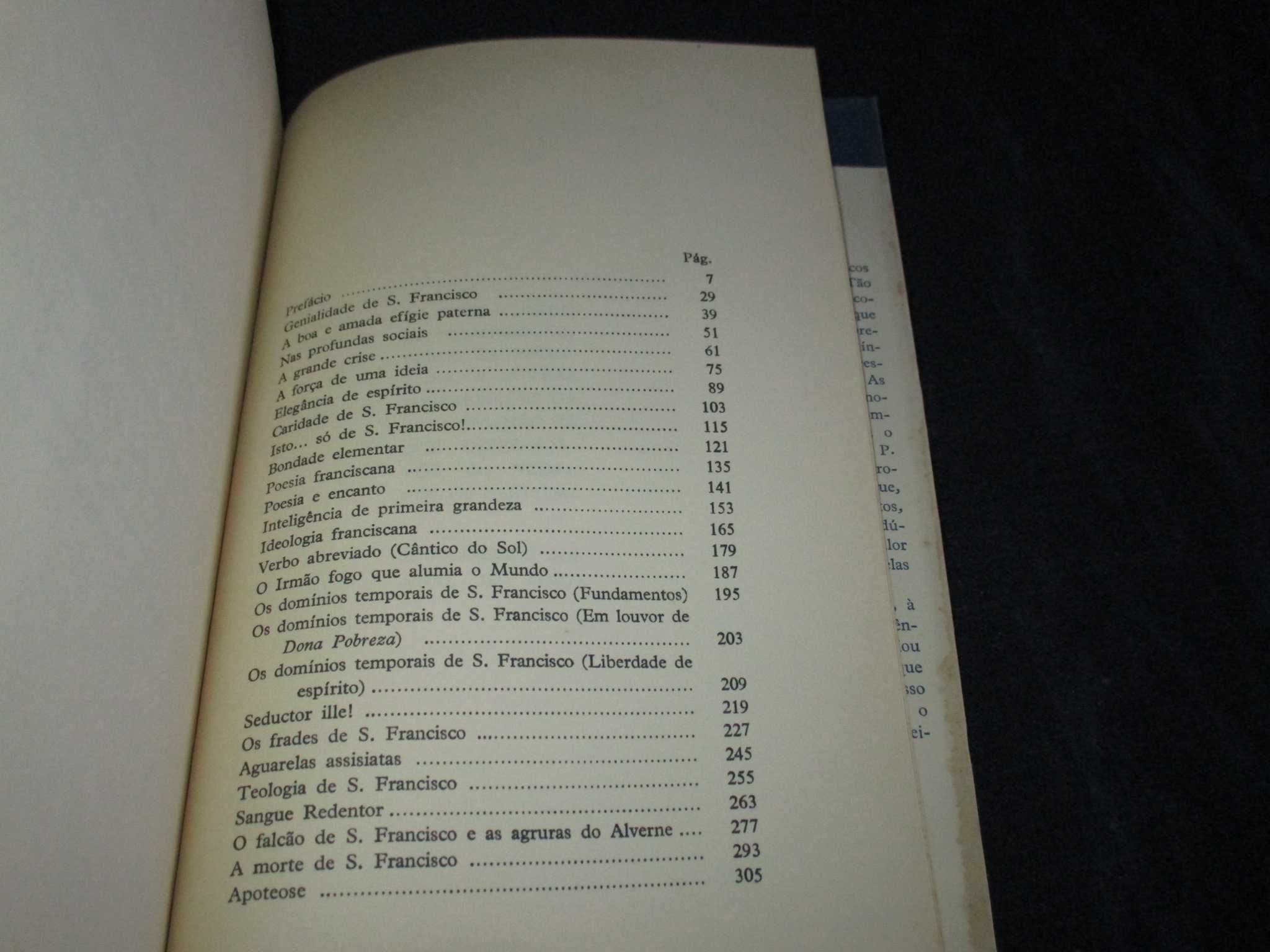 Livro O Génio da Bondade S. Francisco de Assis P. Manuel Alves Correia