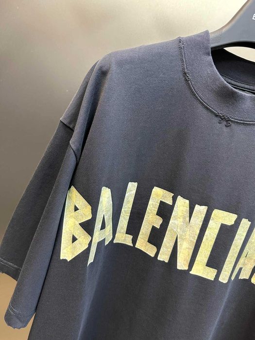 Футболка Balenciaga Tape Type майка тишка Баленсиага