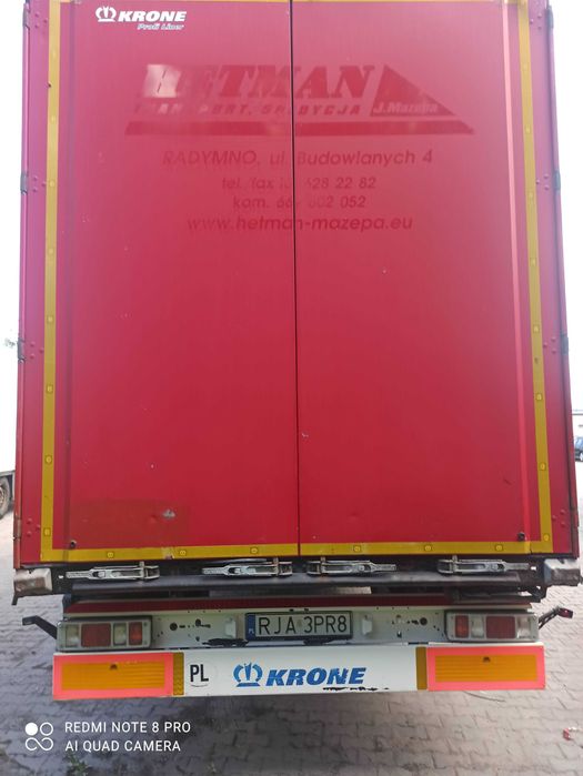 sprzedam NACZEPĘ z bardzo małym przebiegiem,stan dobry gotowy do jazdy