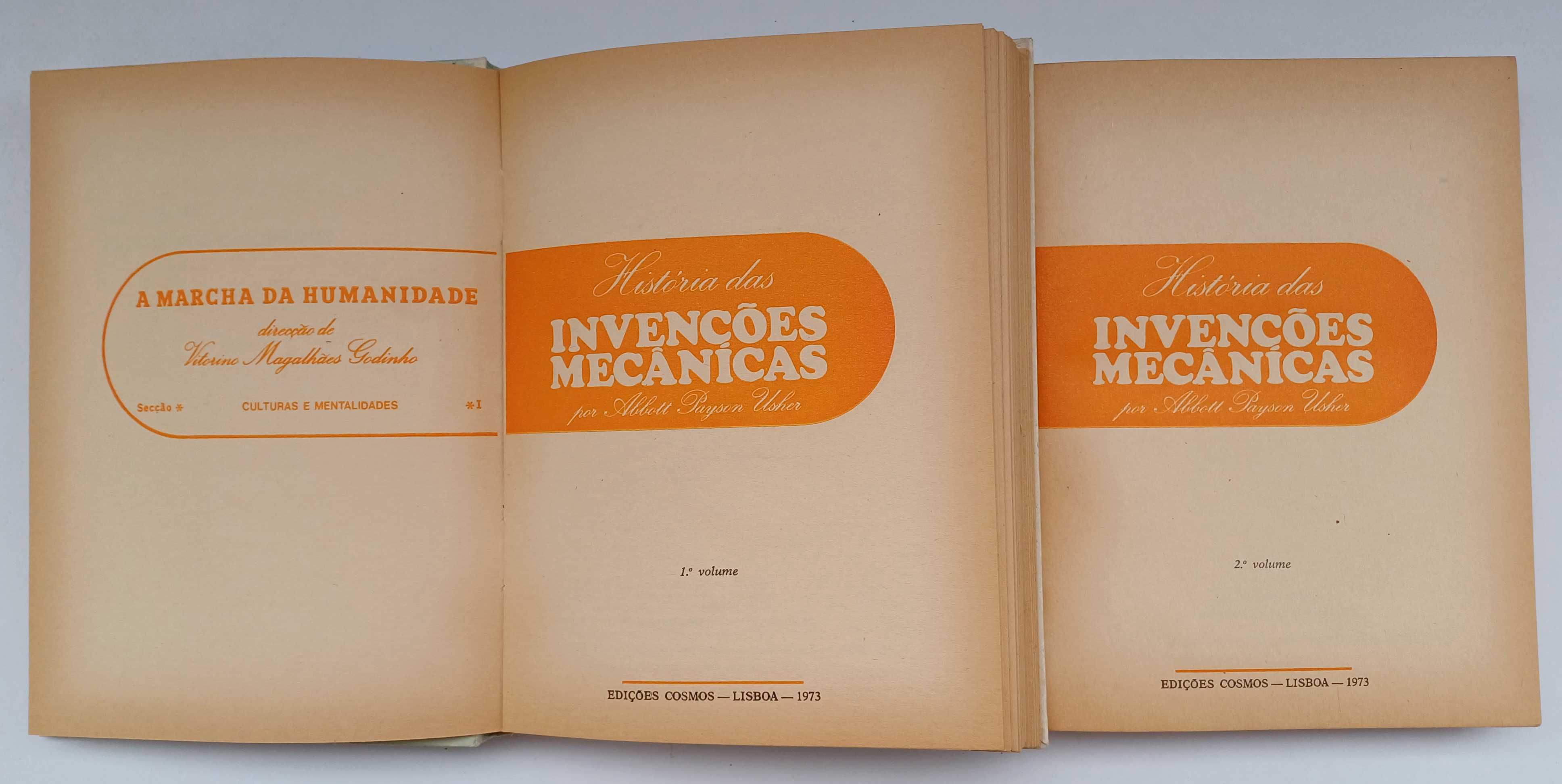 História das invenções mecânicas – 2 Volumes