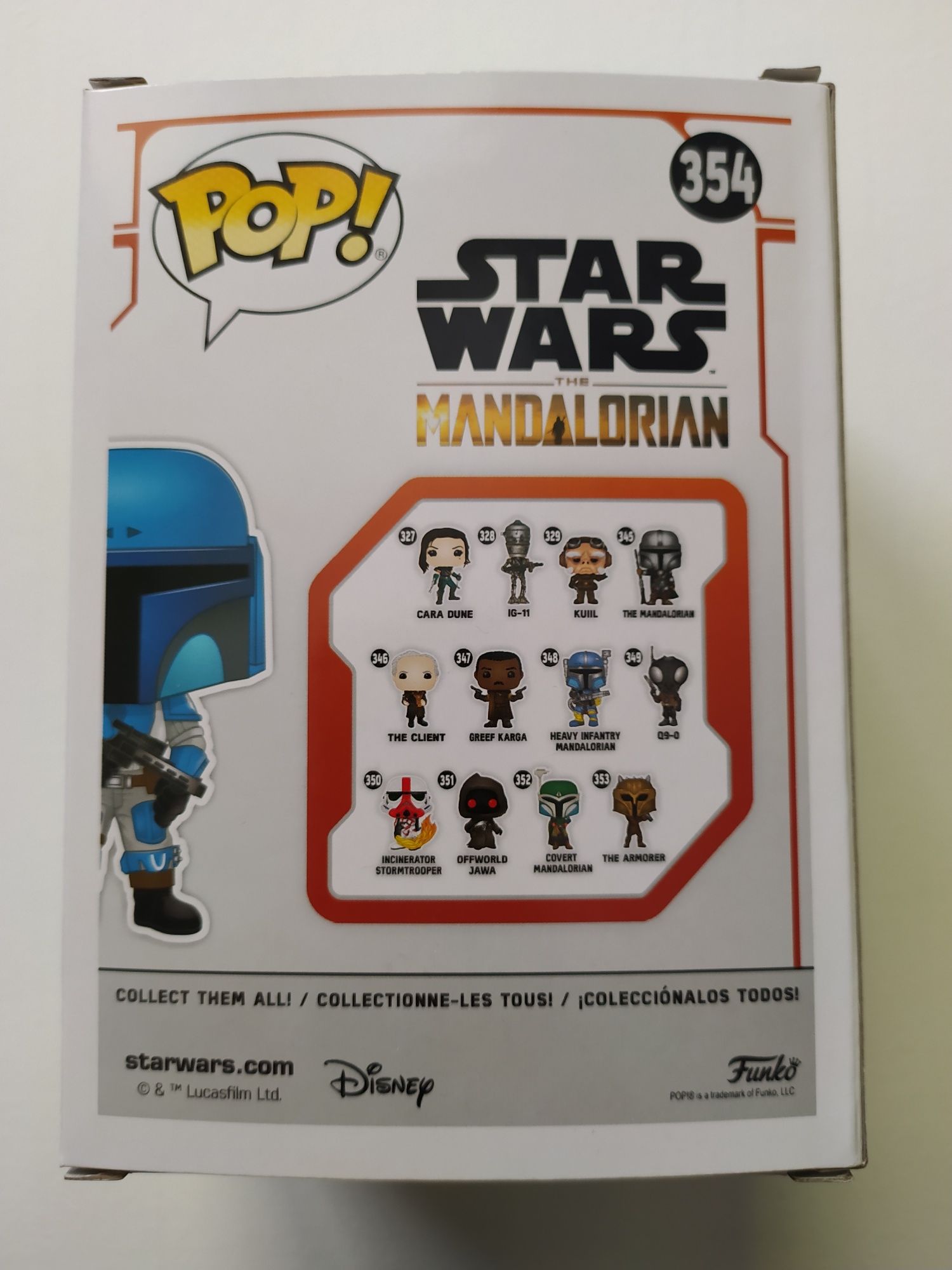 Funko POP Death Watch Mandalorian 345 Star Wars