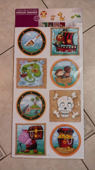 Naklejki dekoracyjne dziecięce