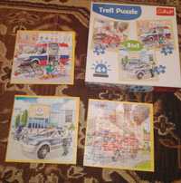 Trefl puzzle 3in1 (4+)